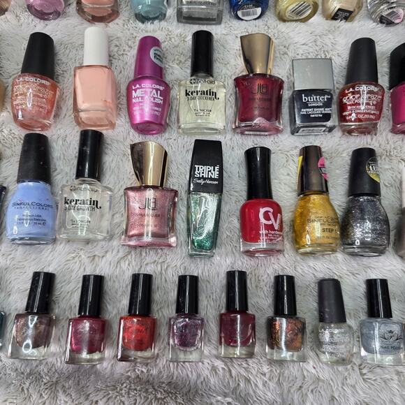 Mixed lot of Nail Polish Lot of 48 Assorted Colors - Picture 6 of 16